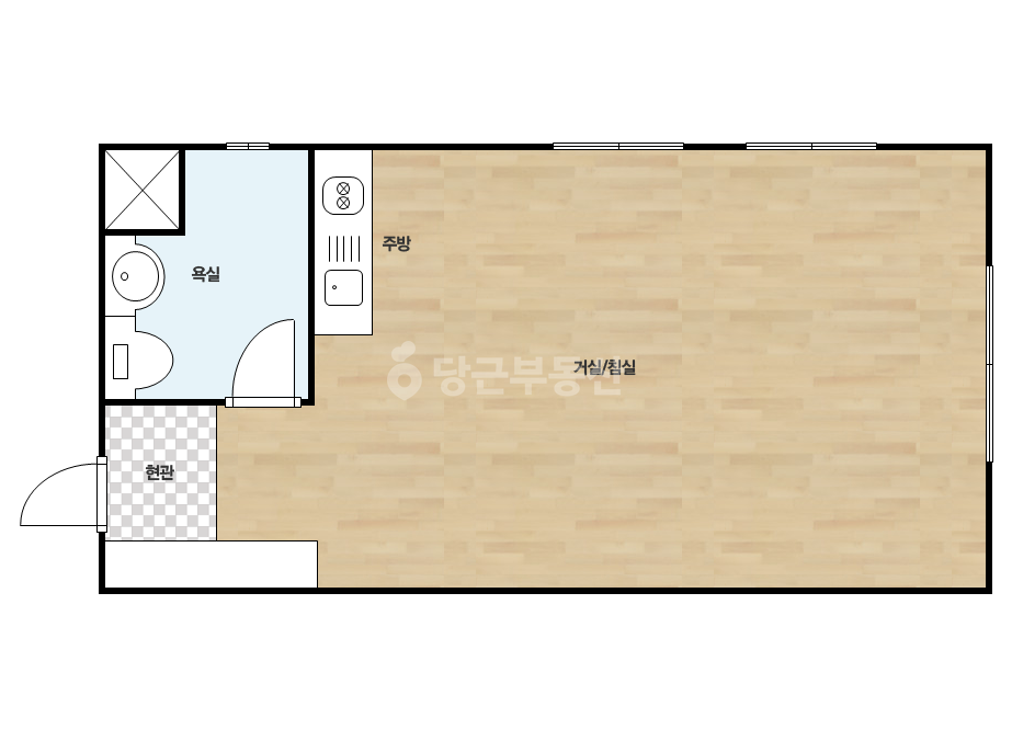 확장 평면도