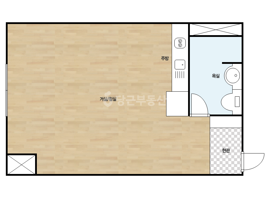 확장 평면도