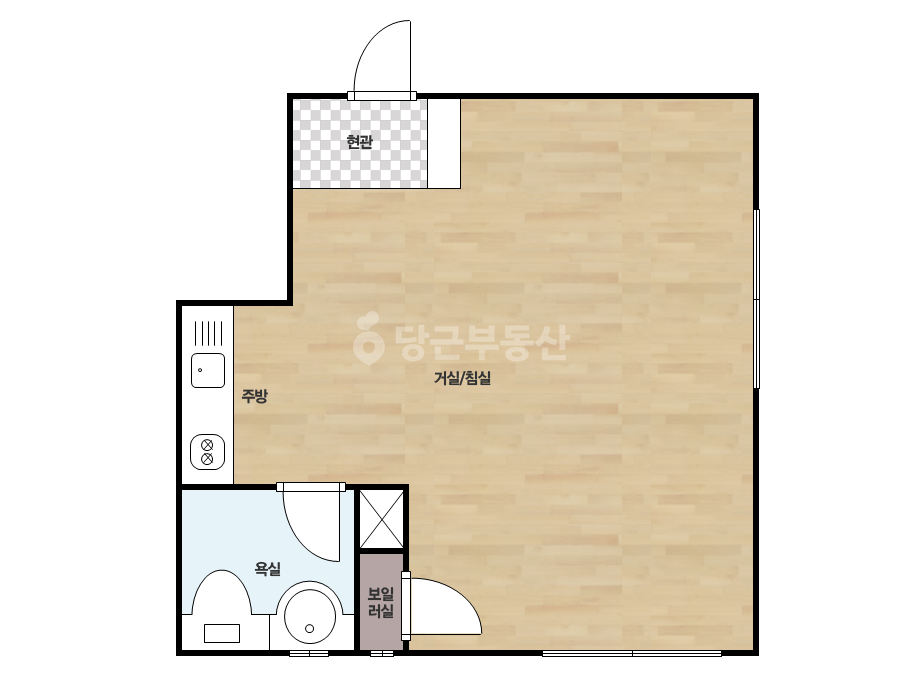 확장 평면도