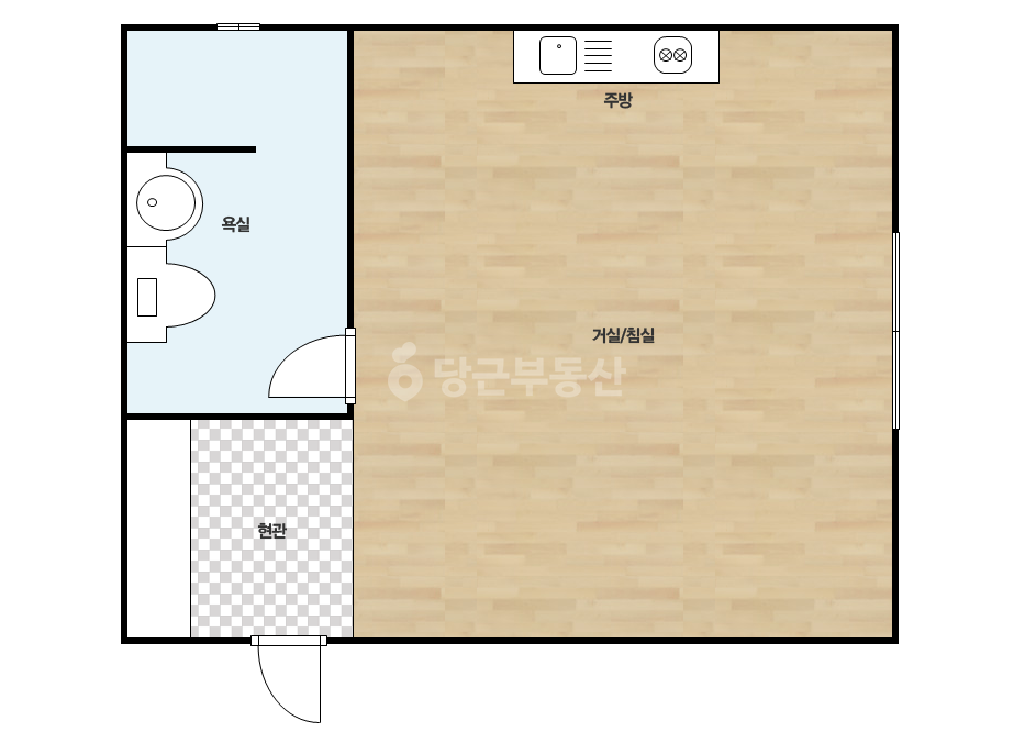 확장 평면도