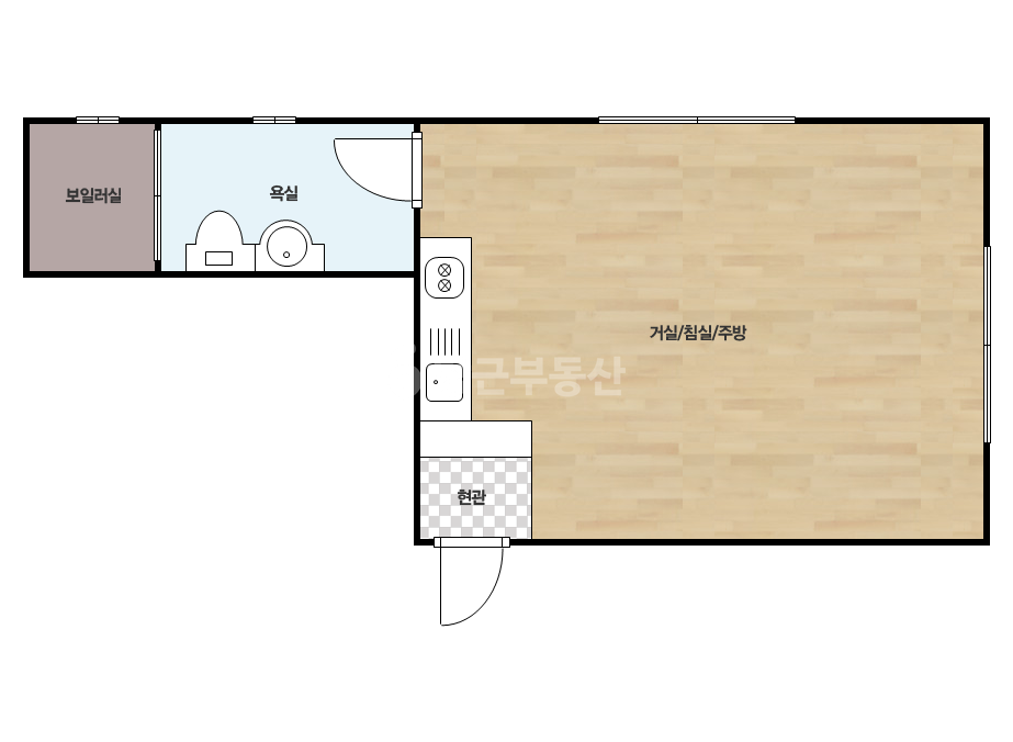 확장 평면도