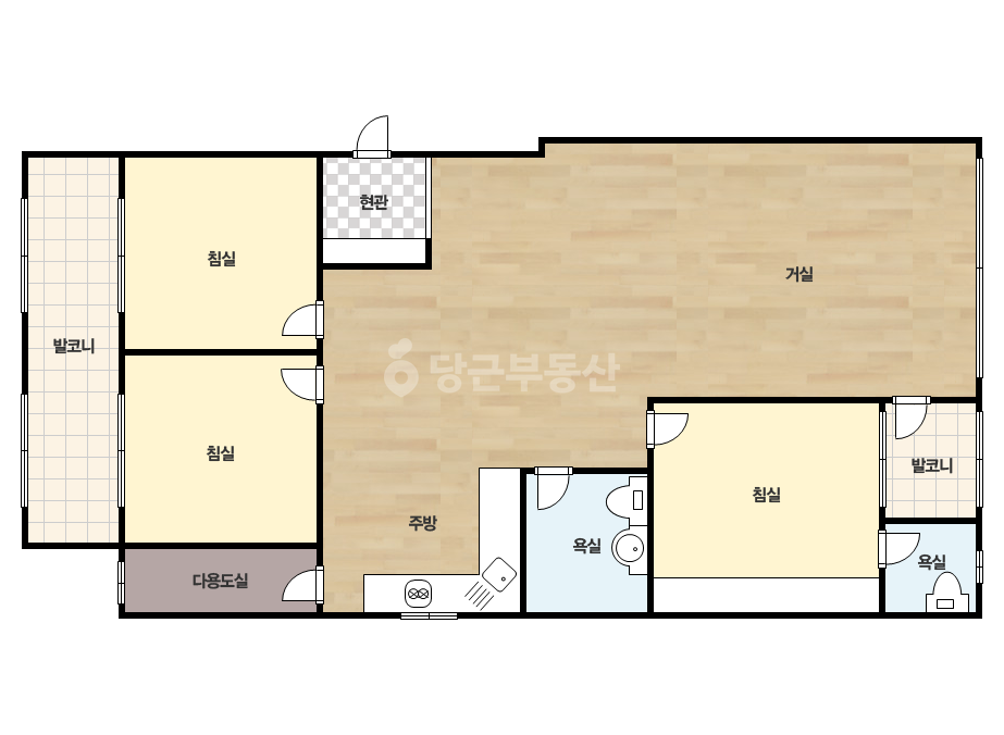 확장 평면도