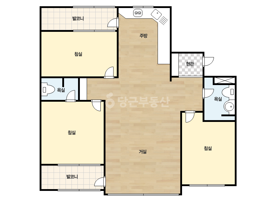 확장 평면도