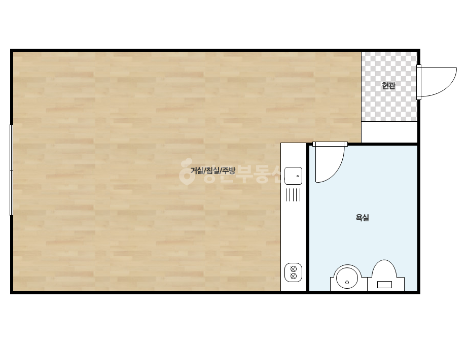 확장 평면도