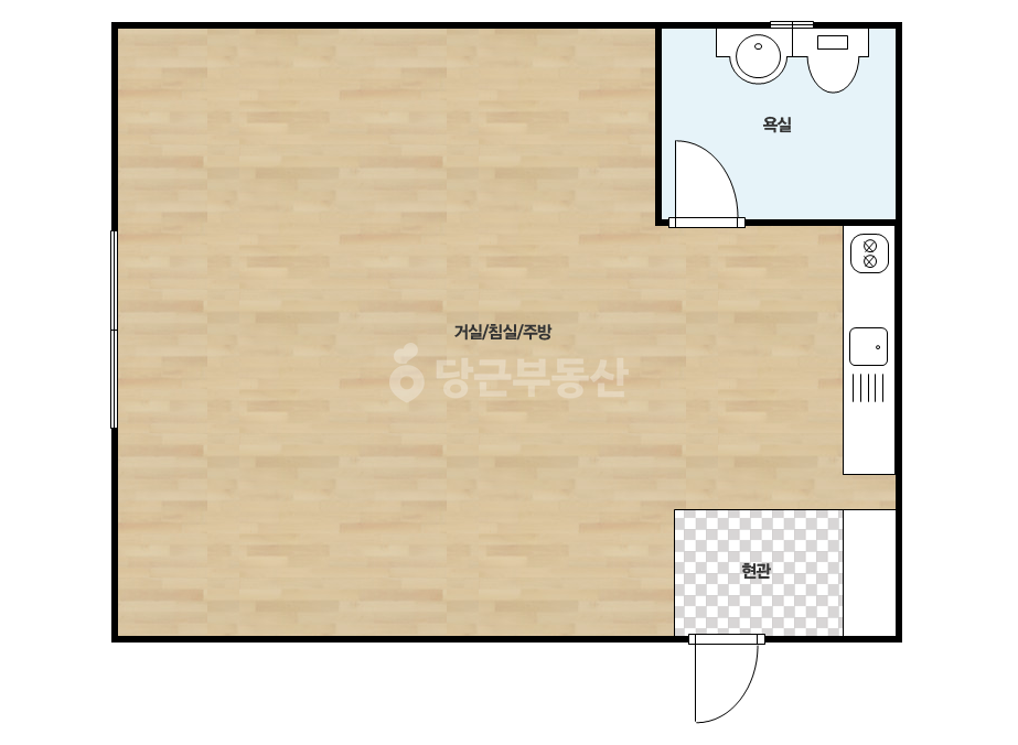 확장 평면도