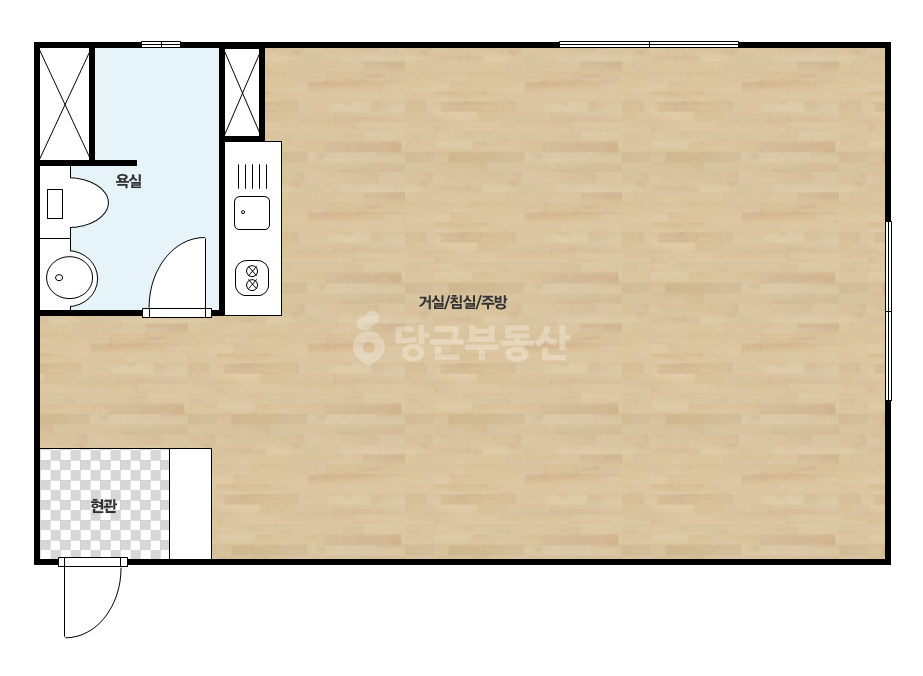 확장 평면도