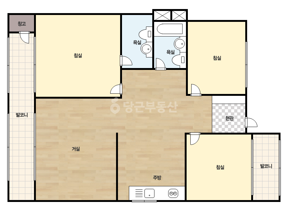 기본 평면도