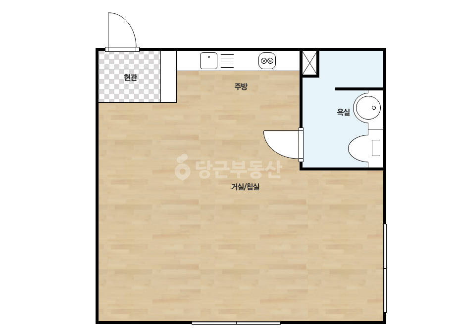 확장 평면도