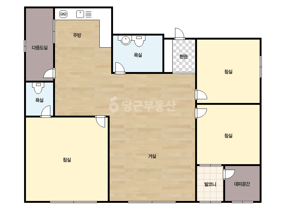 확장 평면도