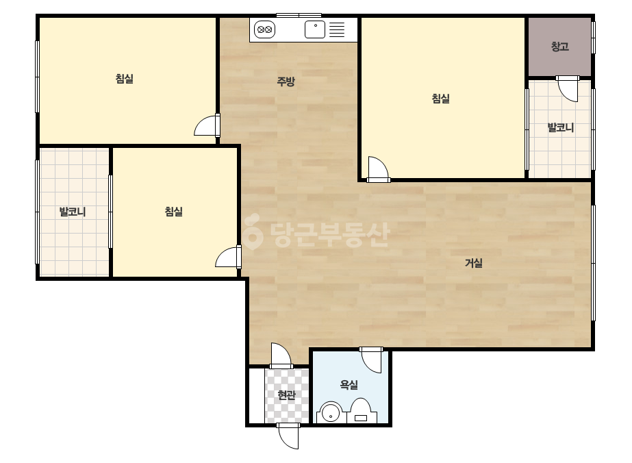 기본 평면도