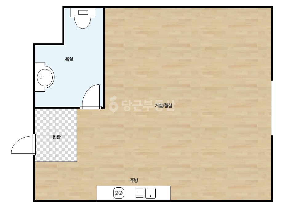 확장 평면도