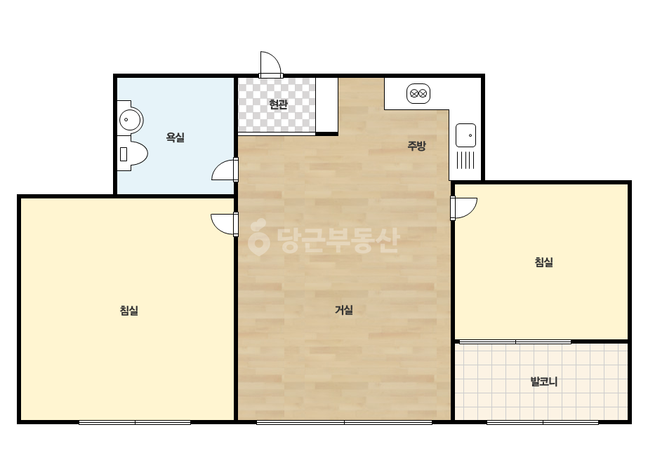 확장 평면도