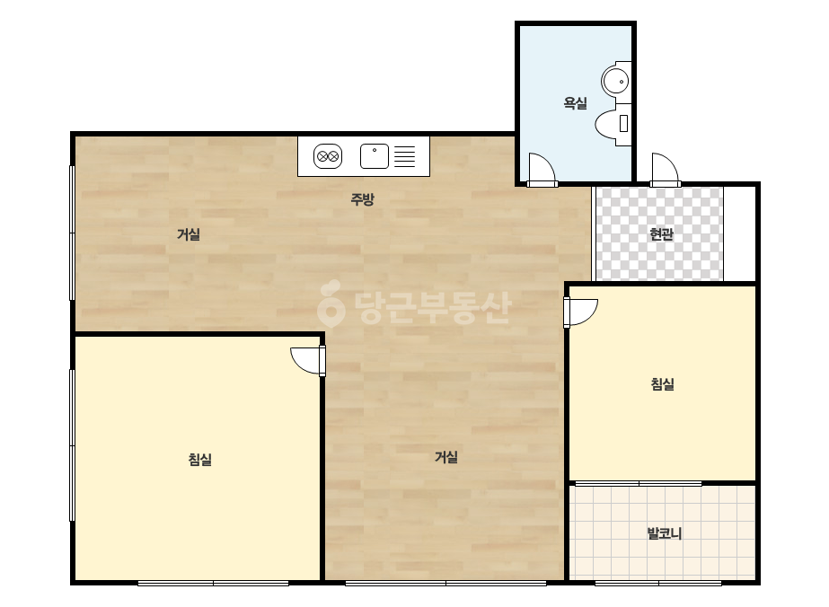확장 평면도