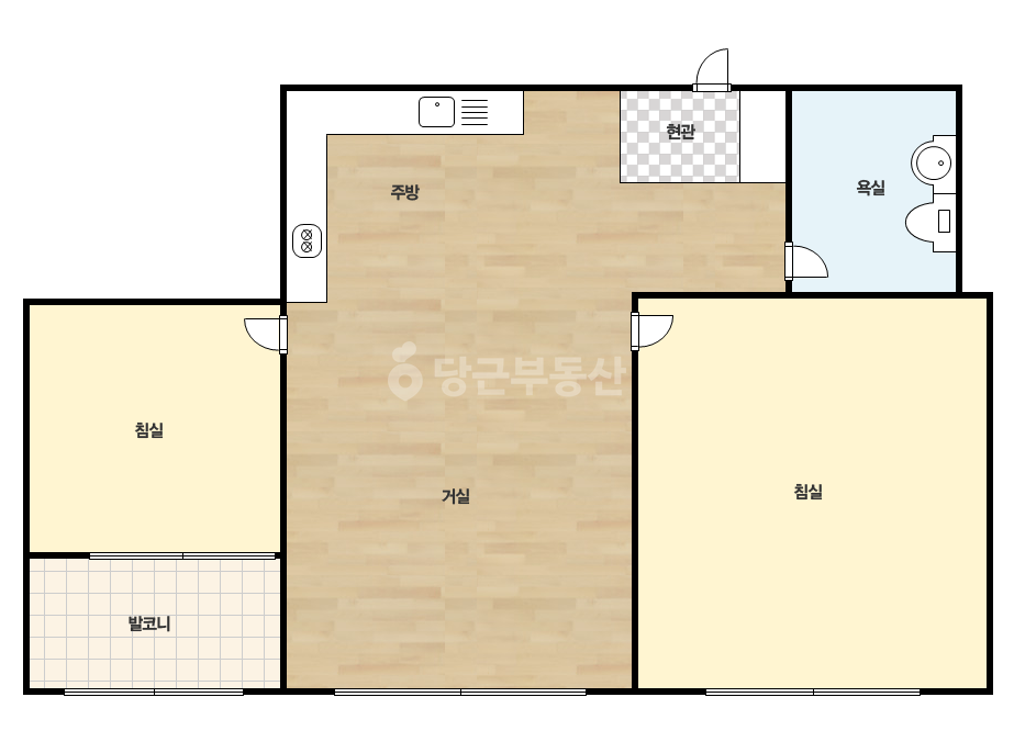 확장 평면도