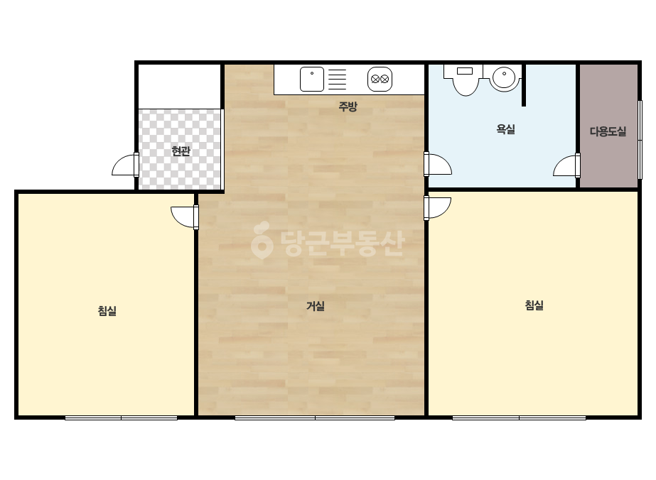 확장 평면도