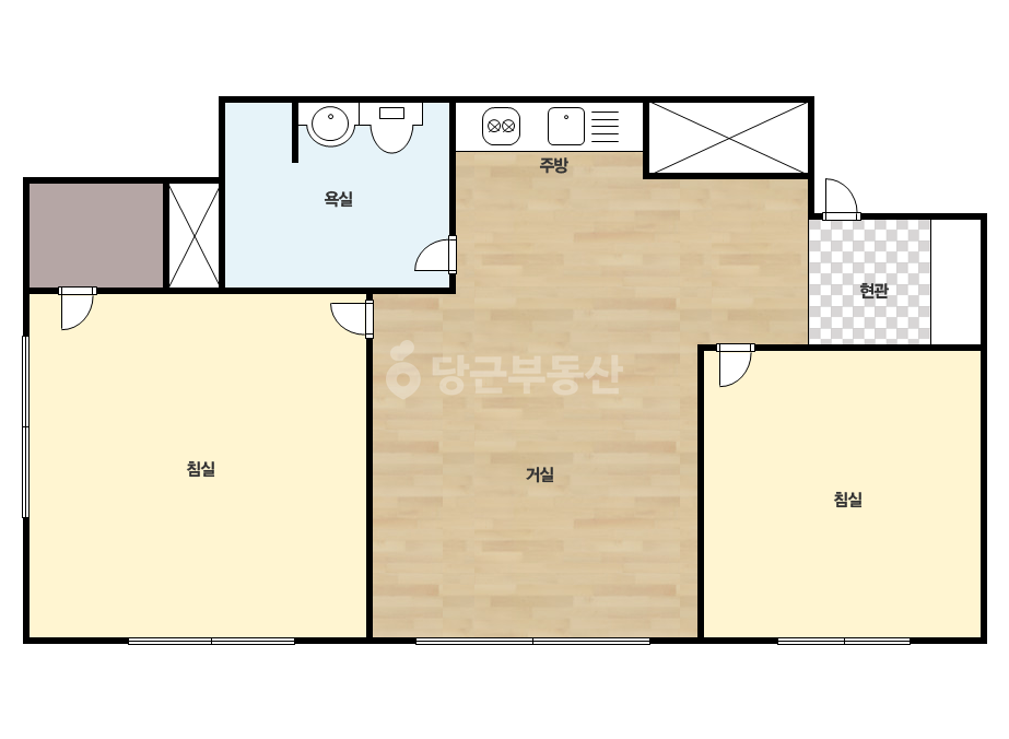 확장 평면도