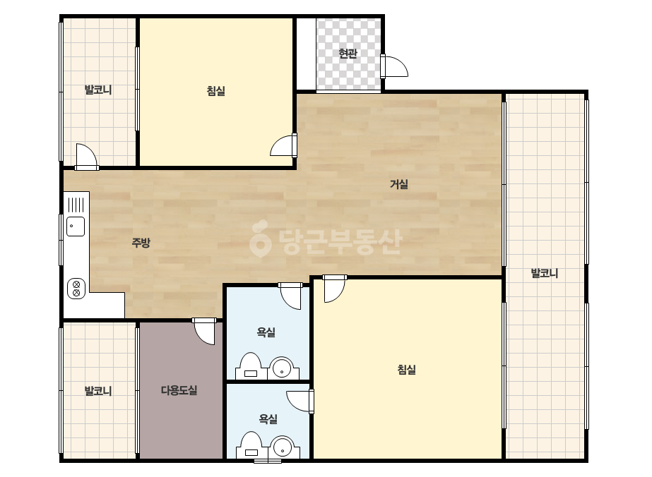 기본 평면도