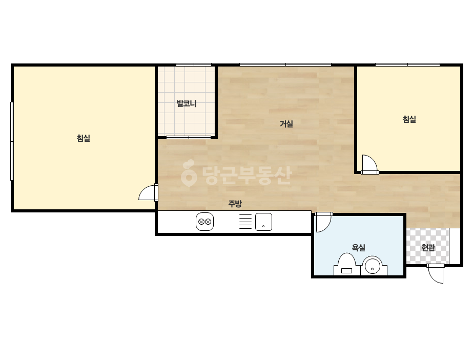 확장 평면도