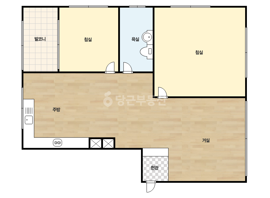확장 평면도