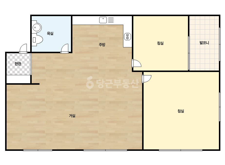 확장 평면도