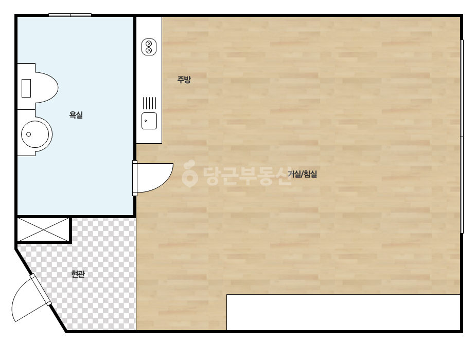 확장 평면도
