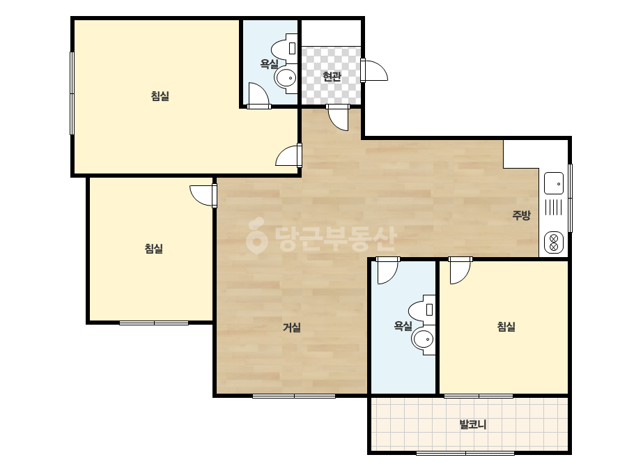 확장 평면도