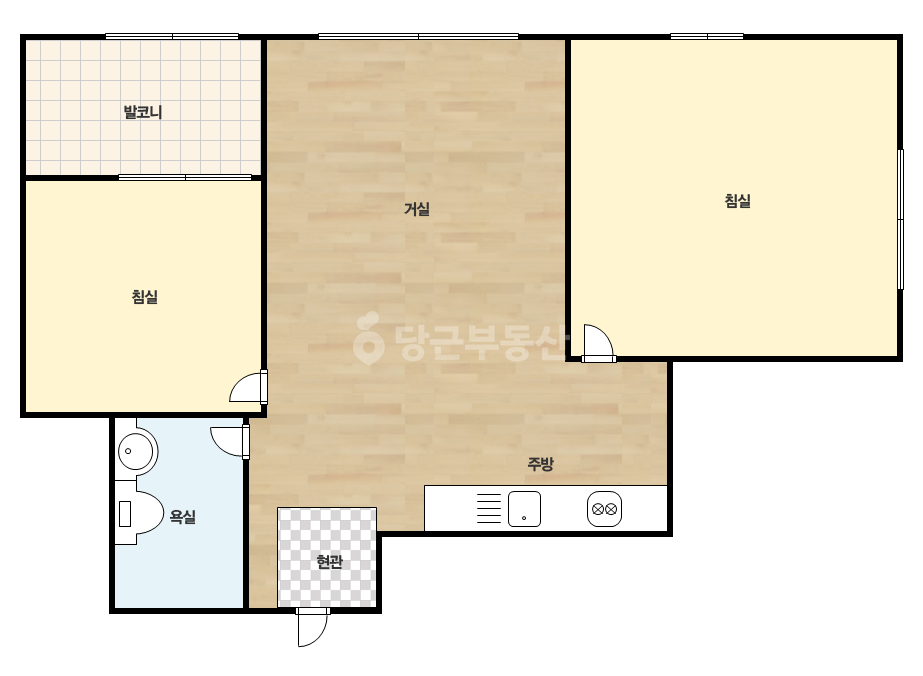 확장 평면도