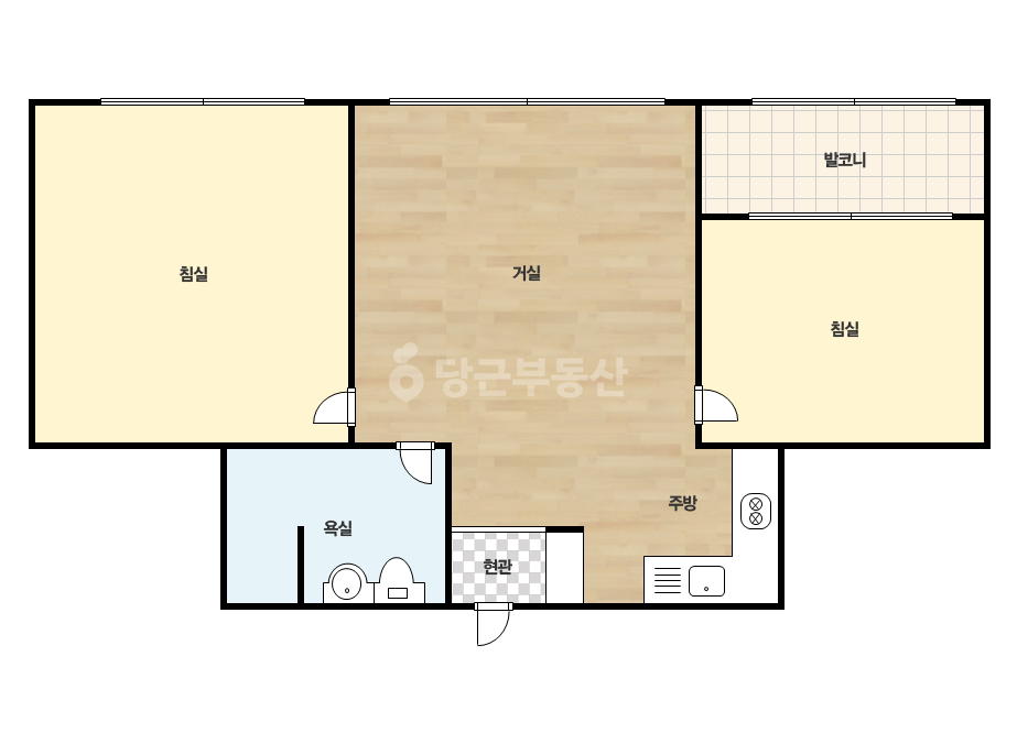 확장 평면도