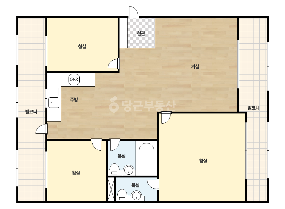 기본 평면도