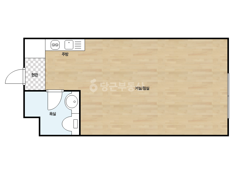 확장 평면도