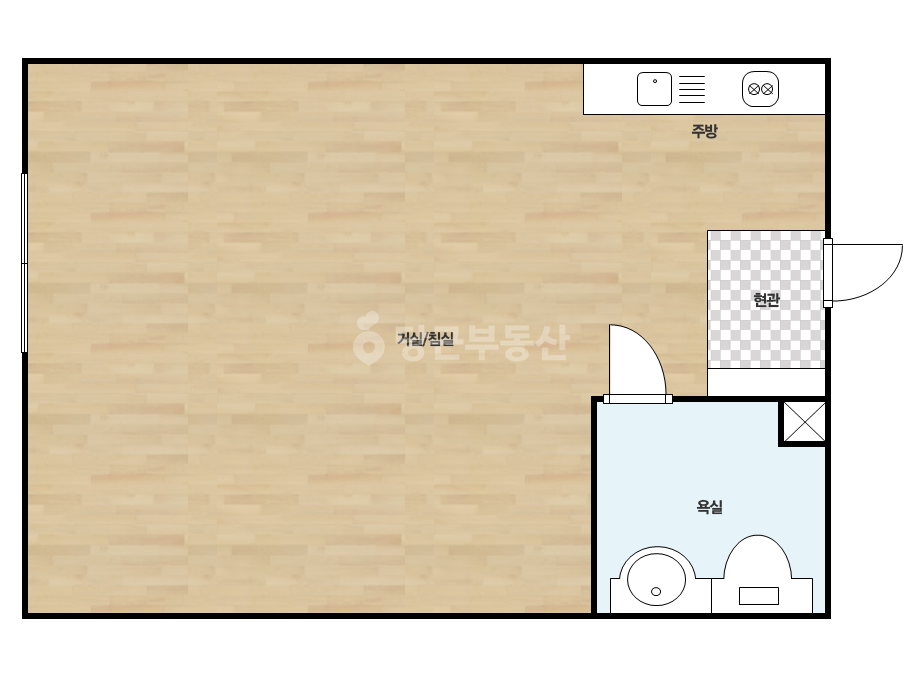 확장 평면도