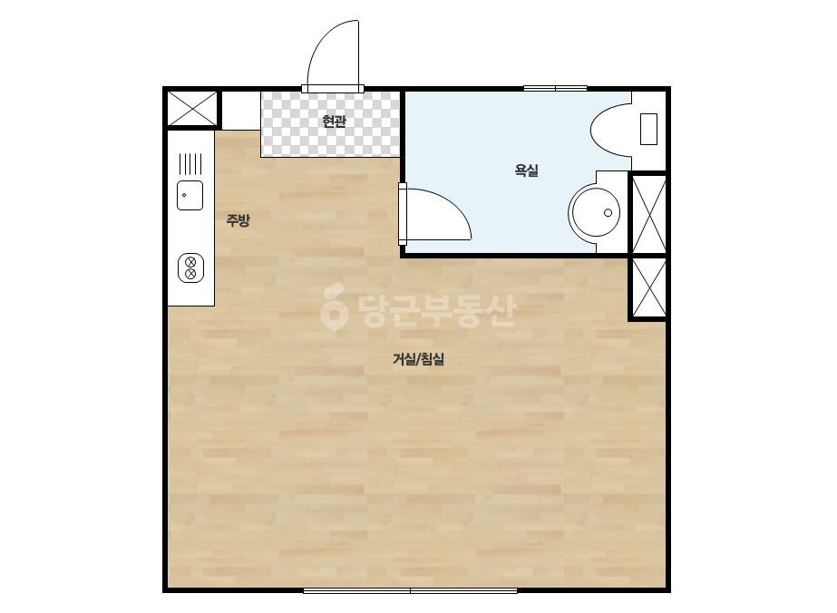 확장 평면도