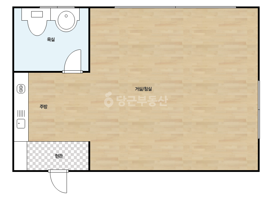 확장 평면도