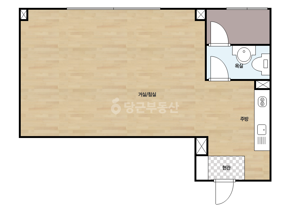 확장 평면도