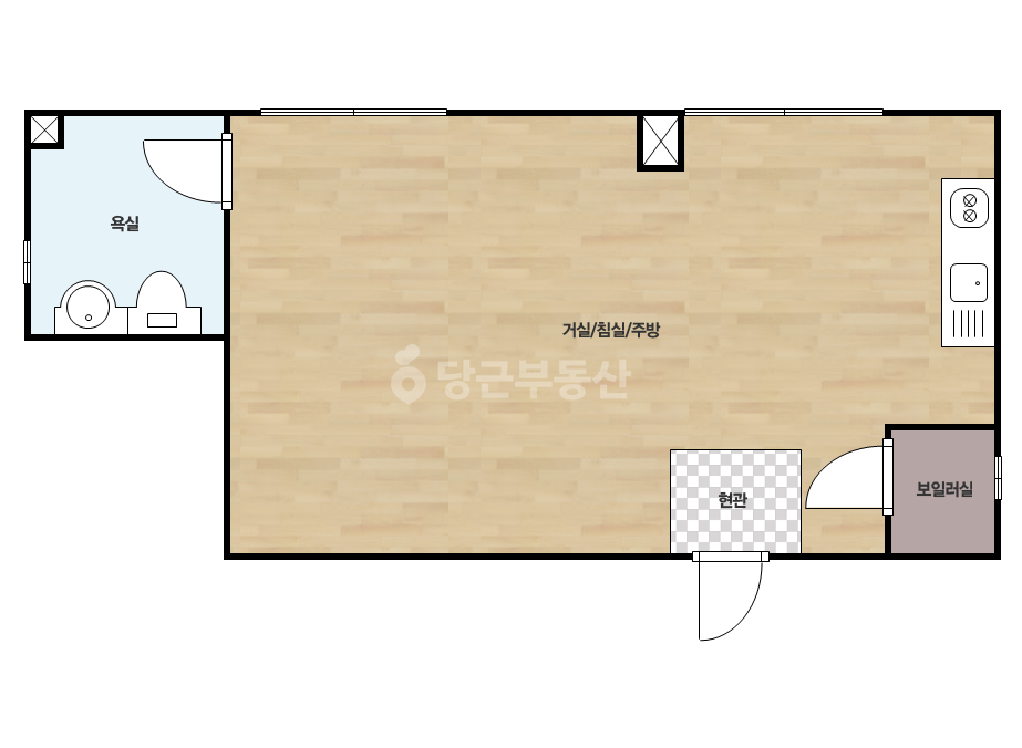 확장 평면도