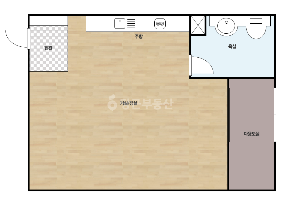 확장 평면도