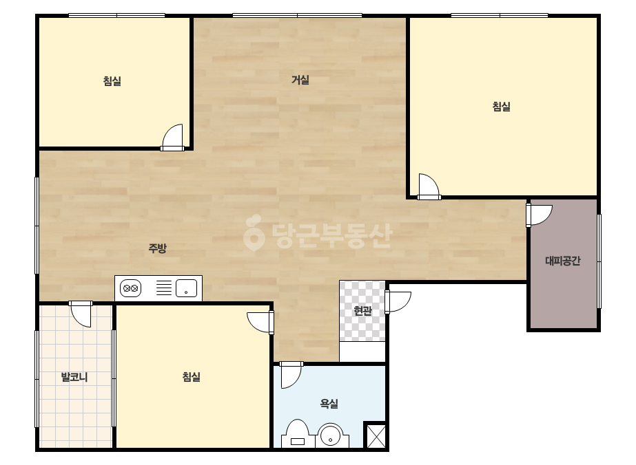 확장 평면도