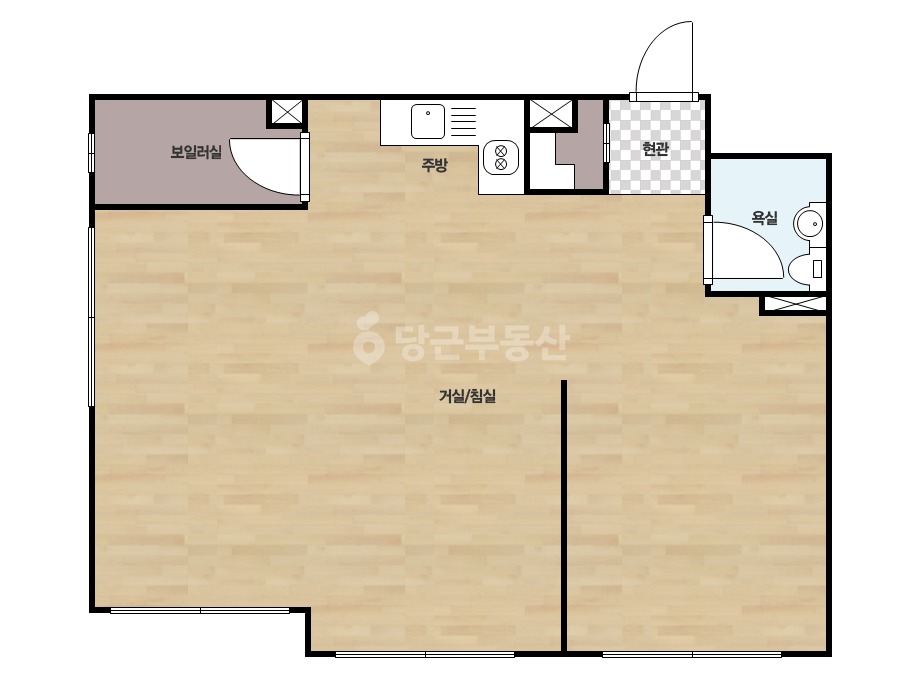 확장 평면도