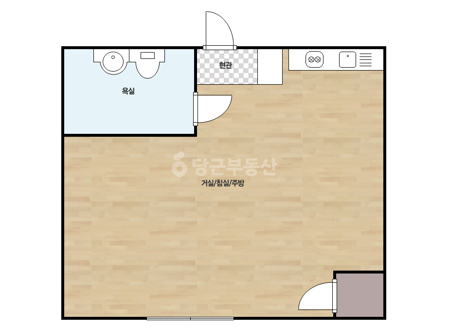 확장 평면도