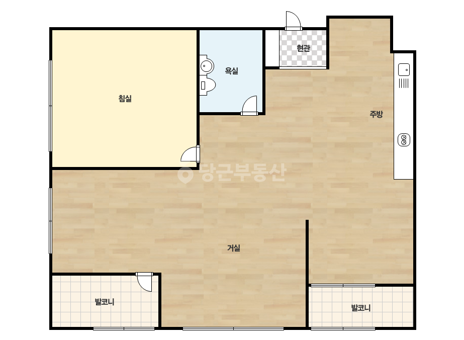 확장 평면도
