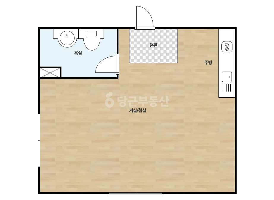 확장 평면도
