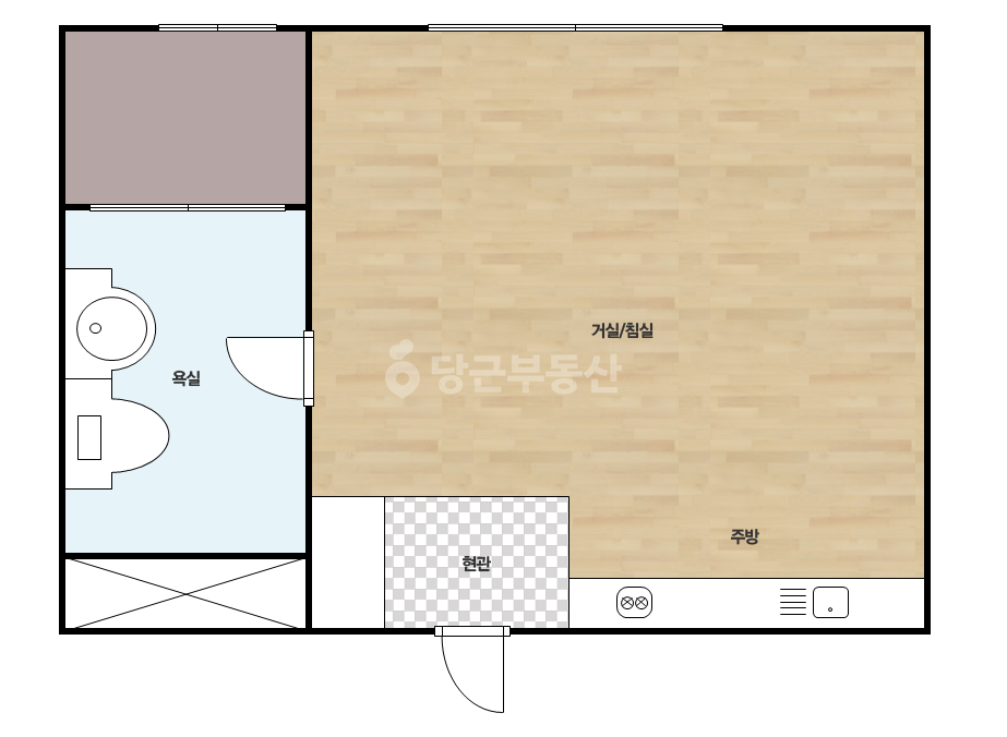 확장 평면도