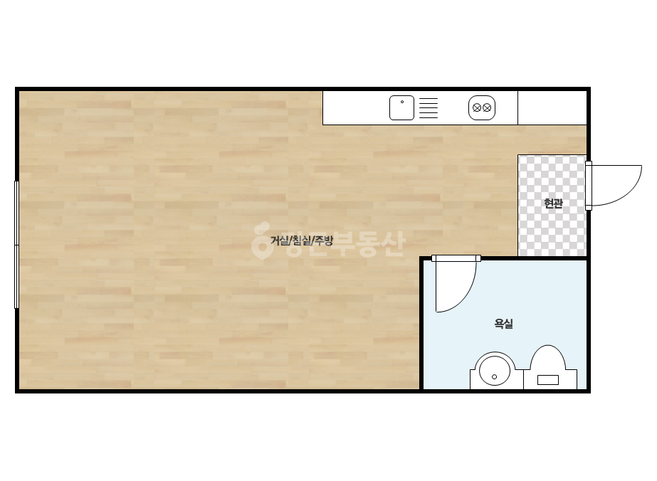 확장 평면도