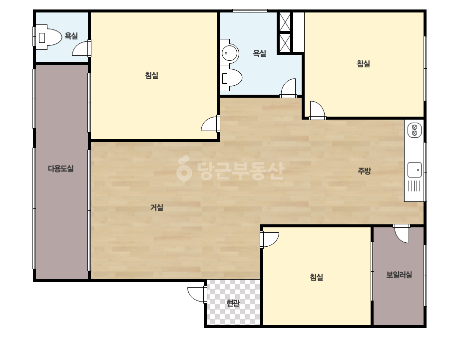 기본 평면도