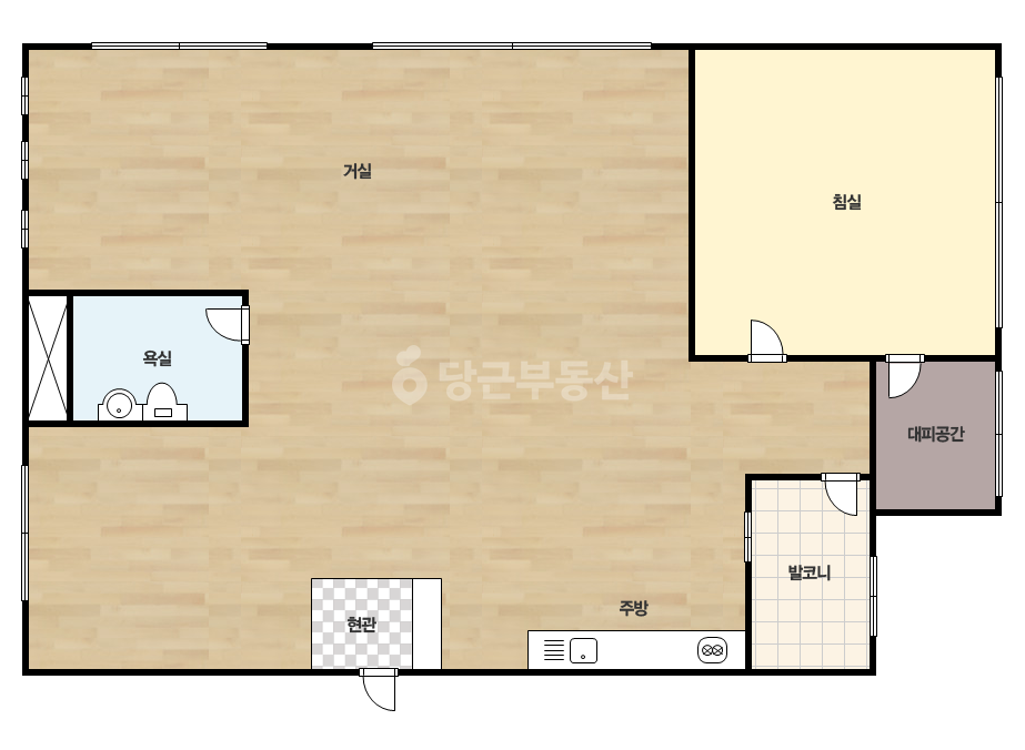 확장 평면도