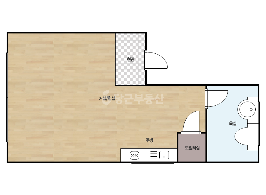 확장 평면도