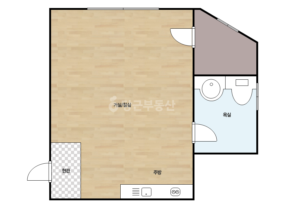 확장 평면도