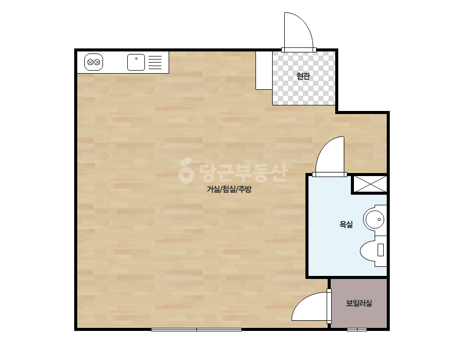 확장 평면도