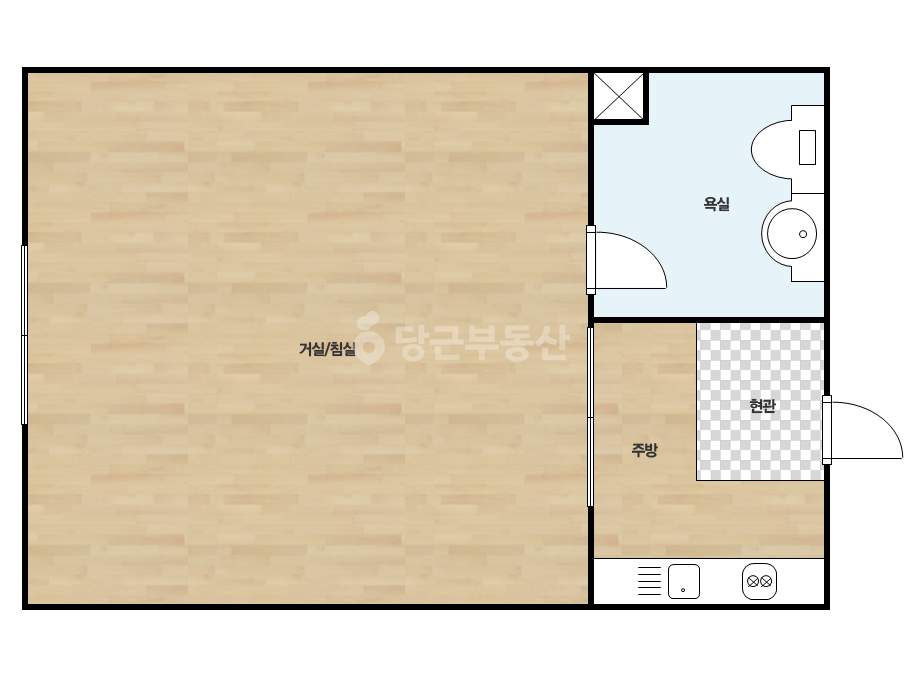 확장 평면도