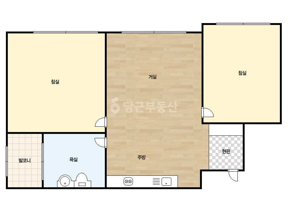 확장 평면도